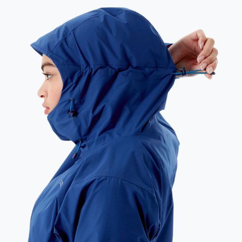 Rab Downpour Eco дамско дъждобранно яке patriot blue