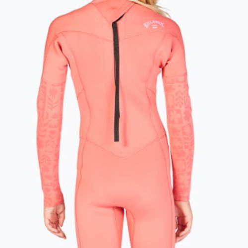 Детска пяна за плуване Billabong 4/3 Teen Synergy BZ vintage coral