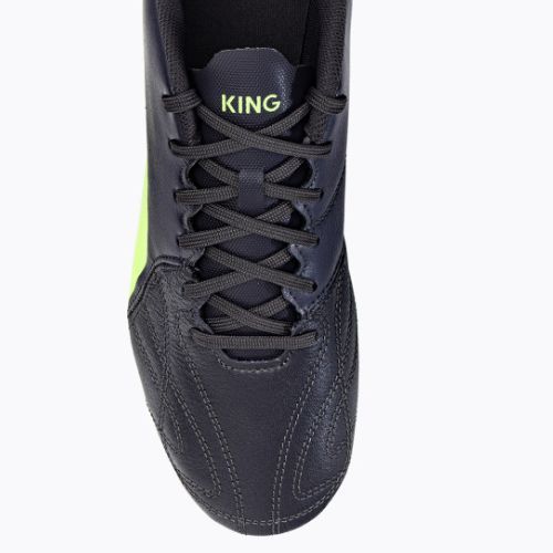 PUMA King Hero 21 FG мъжки футболни обувки черно-зелени 106554 05