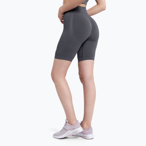 Дамски обучителни велосипедисти Gym Glamour Push Up Grey 404