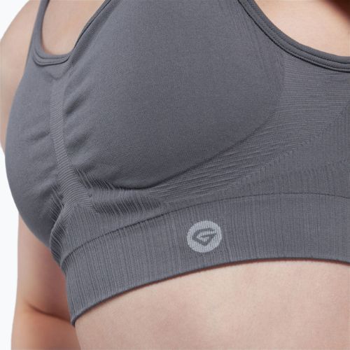 Спортен сутиен Gym Glamour push up сив 402