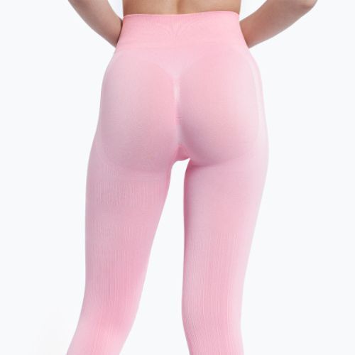 Дамски гамаши за тренировка Gym Glamour Push Up Candy Pink 408