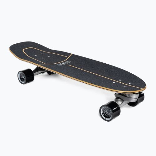 Surfskate скейтборд Carver C7 Raw 31.25" Knox Phoenix 2022 Цялостно черно и червено C1013011133