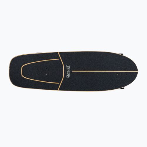 Surfskate скейтборд Carver C7 Raw 31.25" Knox Phoenix 2022 Цялостно черно и червено C1013011133