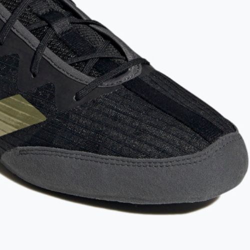 Боксови обувки adidas Box Hog 4 черен-златист GZ6116