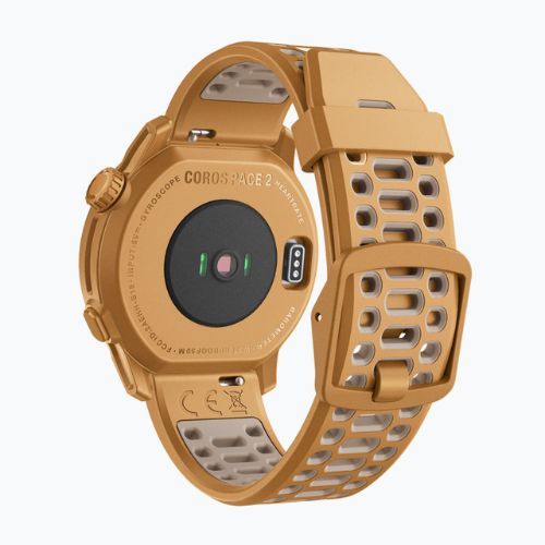 COROS PACE 2 Premium GPS Силиконова лента злато WPACE2 часовник