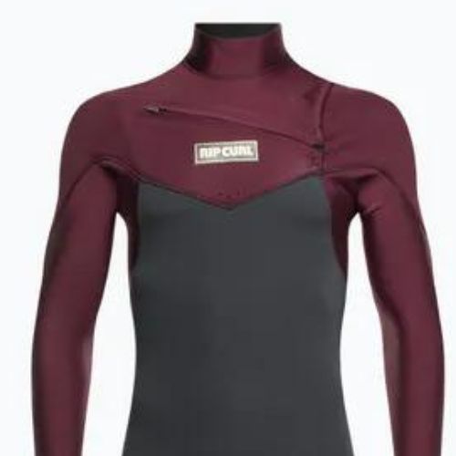 Мъжки неопренов костюм Rip Curl Dawn Patrol C/Zip 3/2 mm GB wine