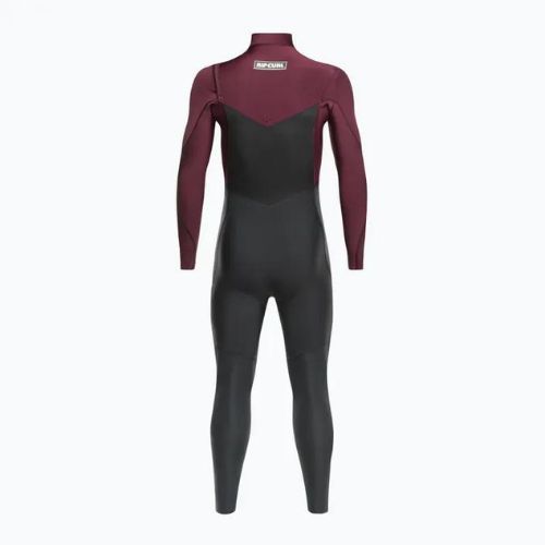 Мъжки неопренов костюм Rip Curl Dawn Patrol C/Zip 3/2 mm GB wine
