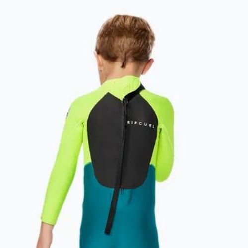 Rip Curl Groms Omega 3/2GB B/Zip 1599 зелен-син детски скафандър 118BFS
