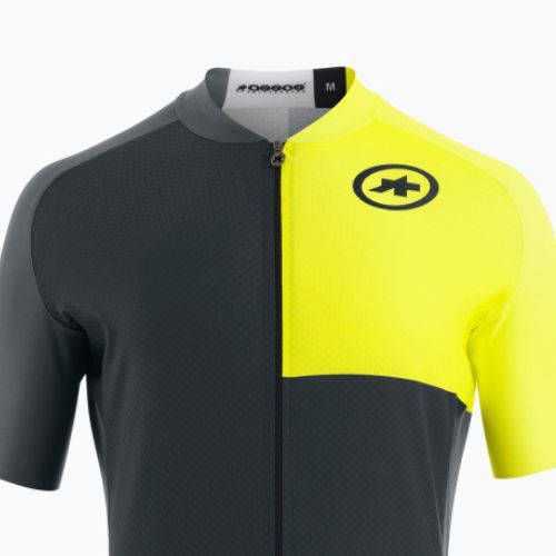 ASSOS Mille GT C2 EVO мъжка колоездачна фланелка жълта 11.20.346.3F