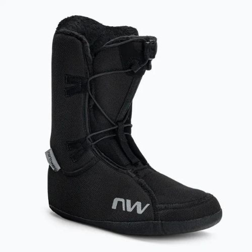 Дамски обувки за сноуборд Northwave Helix Spin черен-сив 70221401