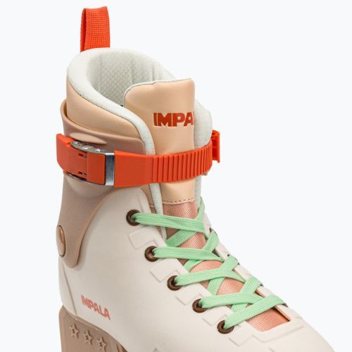Дамски ролкови кънки IMPALA Lightspeed Inline Skate в бяло и бежово IMPINLINE1