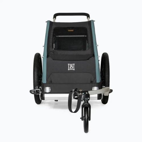 Burley Bark Ranger ремарке за велосипед за кучета черно и синьо 947106