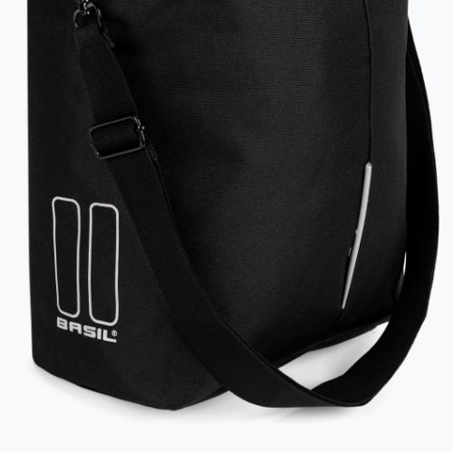 Basil Bloom City Shopper чанта за багажник за велосипед черна B-17779