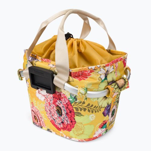 Basil Bloom Field Carry All Basket чанта за кормило на велосипед жълта B-11290