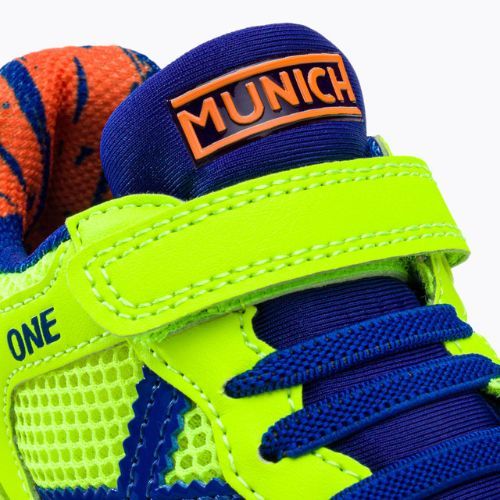 Детски футболни обувки MUNICH One Kid Vco light green