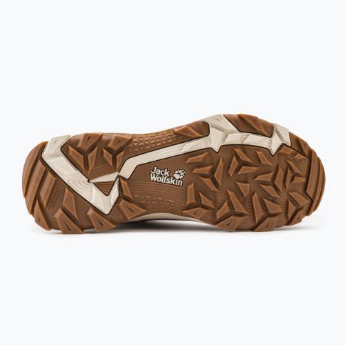 Дамски обувки за преходи Jack Wolfskin Everquest Texapore Mid бежово 4053581_5227