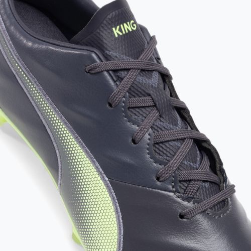 PUMA King Pro 21 FG мъжки футболни обувки черно-зелени 106549 05