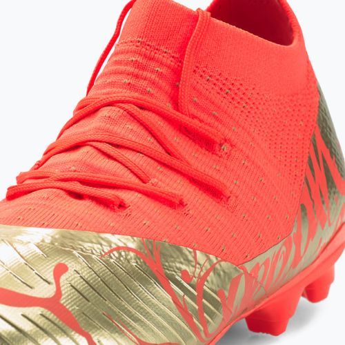 Детски футболни обувки PUMA Future Z 3.4 Neymar Jr. FG/AG orange/gold 107107 01