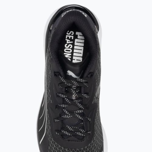 Дамски обувки за бягане PUMA Electrify Nitro 2 WTR черен-srebrne 37689701
