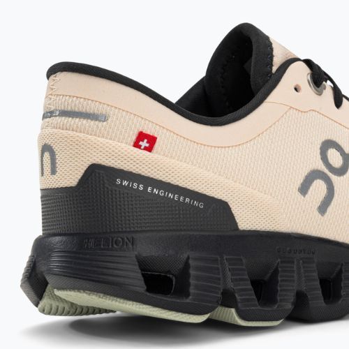 Дамски обувки за бягане On Cloud X 3 beige 6098694