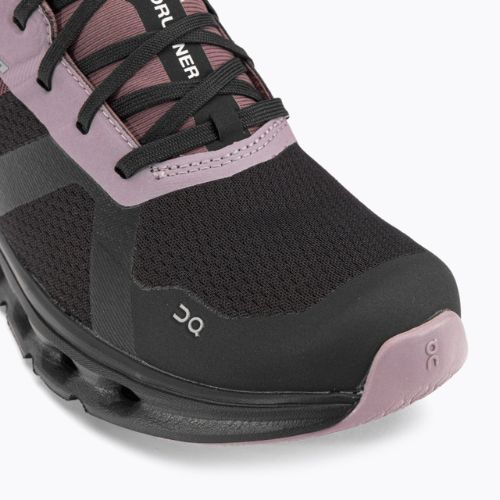 Дамски водоустойчиви обувки за бягане On Cloudrunner black/grape