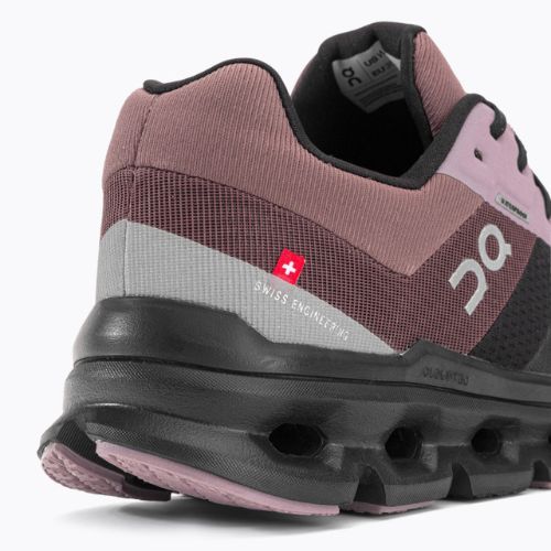 Дамски водоустойчиви обувки за бягане On Cloudrunner black/grape