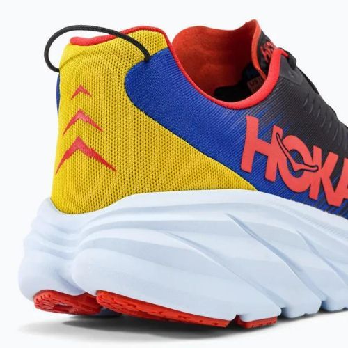 Мъжки обувки за бягане HOKA Rincon 3 черно-сини 1119395-BDGB