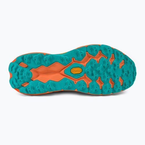 Мъжки обувки за бягане HOKA Speedgoat 5 green-orange 1123157-TMOR