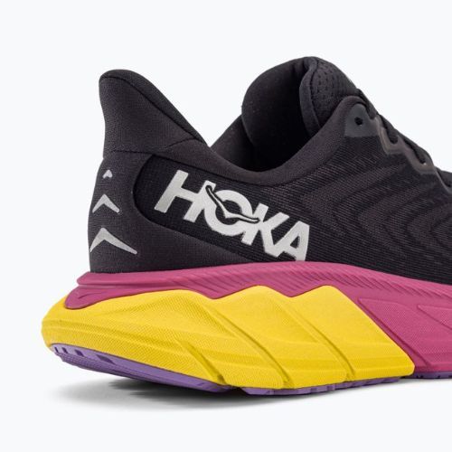 Дамски обувки за бягане HOKA Arahi 6 black-pink 1123195-BPYR