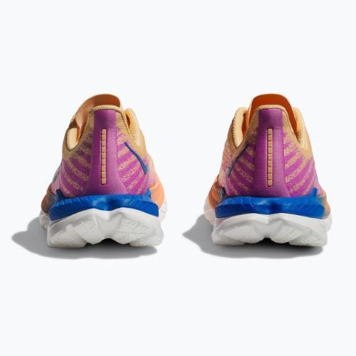 Дамски обувки за бягане HOKA Mach 5 orange-purple 1127894-ICYC