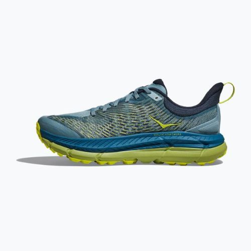 Мъжки обувки за бягане HOKA Mafate Speed 4 синьо/жълто 1129930-SBDCT