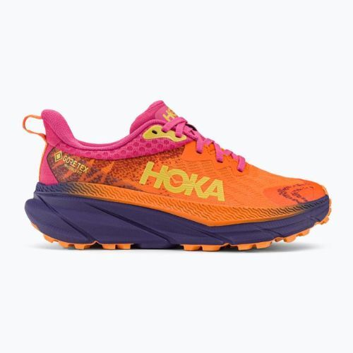 Дамски обувки за бягане HOKA Challenger ATR 7 GTX orange-pink 1134502-VOPY