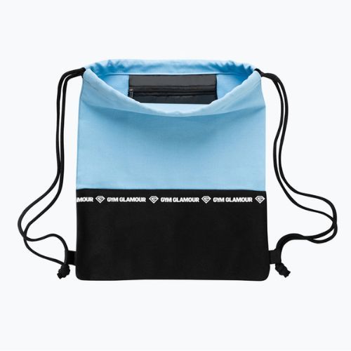 Дамска спортна чанта Gym Glamour Спортна чанта синьо и черно 278
