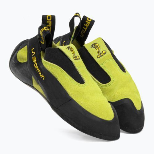 La Sportiva Cobra ябълково зелена обувка за катерене