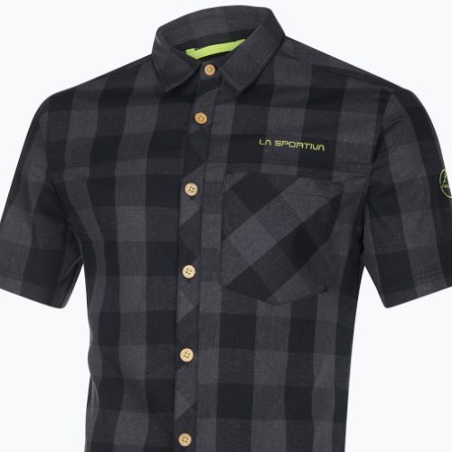 Мъжка тениска La Sportiva Nomad trekking shirt сива F10900729