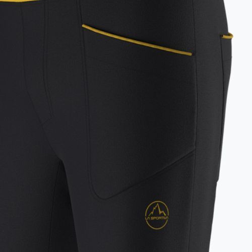 Мъжки къси панталони за катерене La Sportiva Esquirol черно и жълто N78999100