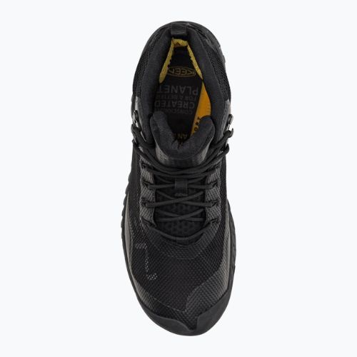 Мъжки ботуши за трекинг KEEN Nxis Evo Mid WP triple black