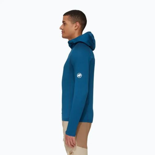 Mammut Selun FL Sun Hoody мъжка тениска за трекинг тъмносиня 1016-01420-50550-115