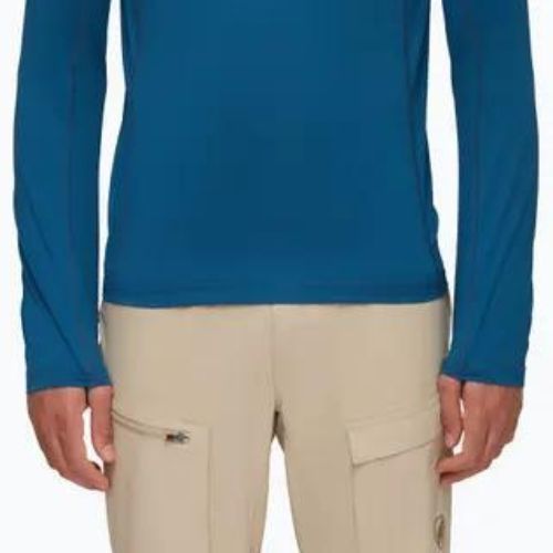 Mammut Selun FL Sun Hoody мъжка тениска за трекинг тъмносиня 1016-01420-50550-115