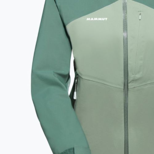 Mammut Alto Guide HS Дъждобран с качулка за жени зелен 1010-29570-40240-114