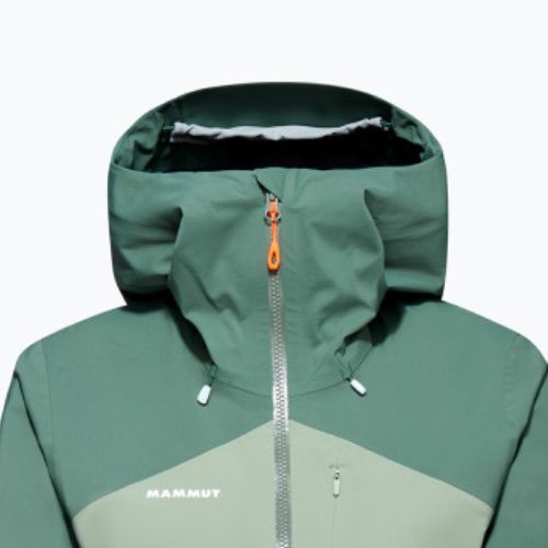 Mammut Alto Guide HS Дъждобран с качулка за жени зелен 1010-29570-40240-114