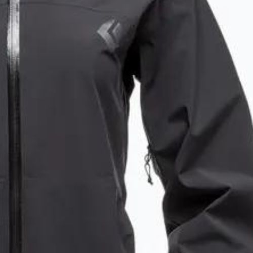 Дъждобран за жени Black Diamond Stormline Stretch black