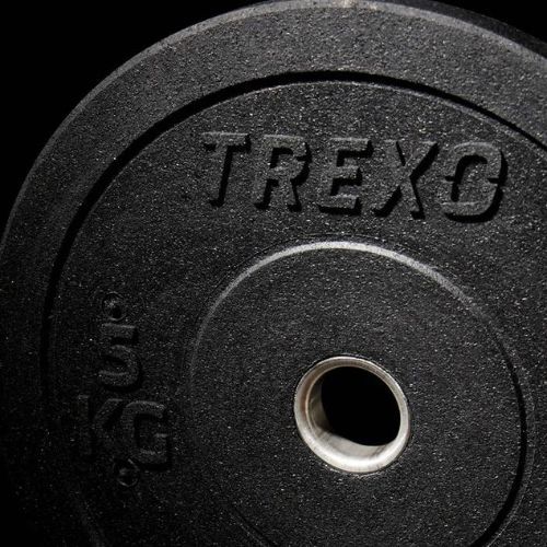 Олимпийска тежест за броня TREXO TRX-BMP005 5 кг черна