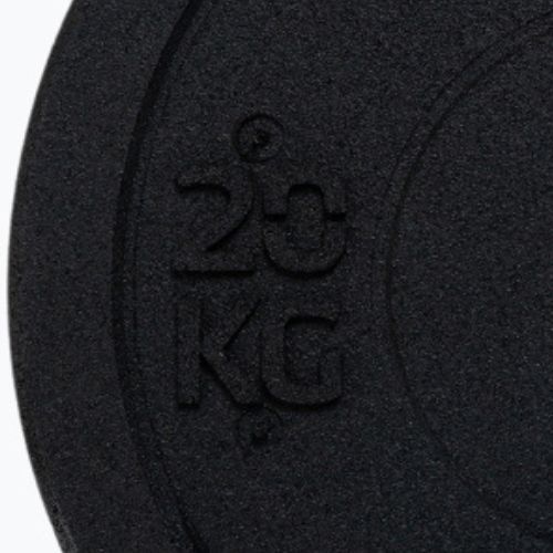 Олимпийска тежест за броня XTREXO TRX-BMP020 20 кг черна