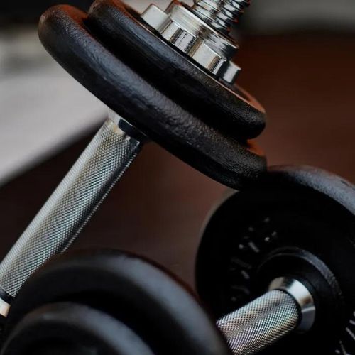 XTREXO DK50 50kg комплект дъмбели с щанга