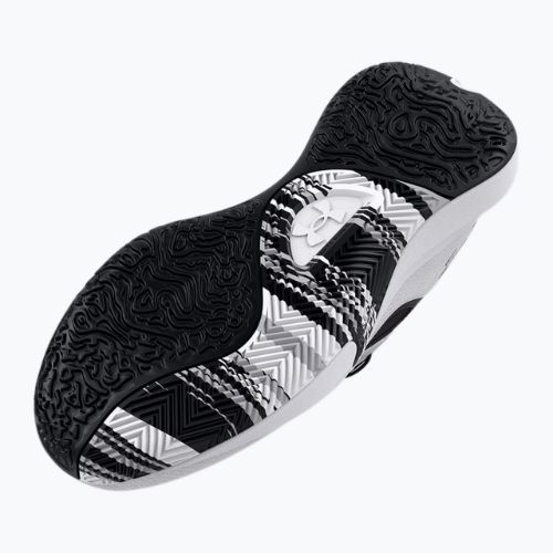 Мъжки баскетболни обувки Under Armour Lockdown 6 white/jet grey/black