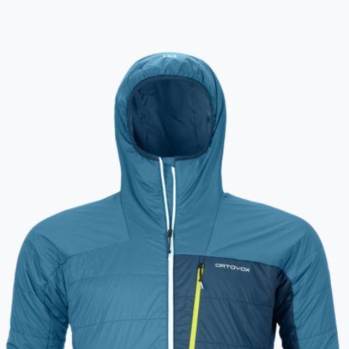Мъжко хибридно яке ORTOVOX Swisswool Piz Duan синьо 6132700039