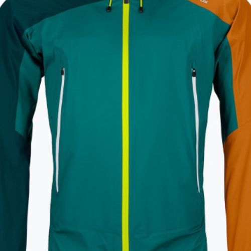 Мъжко дъждобранно яке ORTOVOX Westalpen 3L Light pacific green