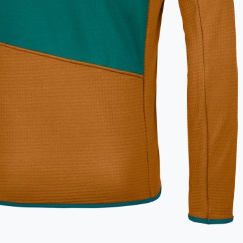Мъжки суитчър за трекинг Ortovox Fleece Grid brown 87212